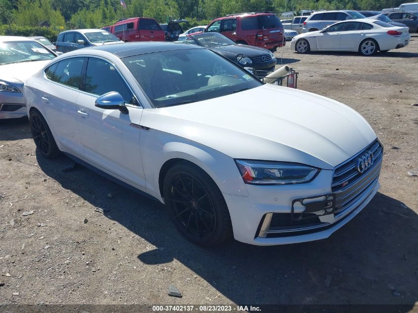 2018 Audi S5 Sportback Premium Plus VIN: WAUB4CF55JA041363 Lot: 37402137