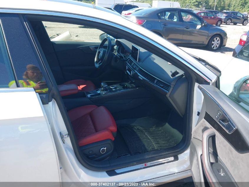 2018 Audi S5 Sportback Premium Plus VIN: WAUB4CF55JA041363 Lot: 37402137