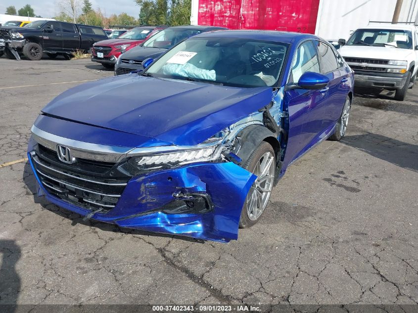 2021 Honda Accord Sedan VIN: 1HGCV1F96MA802726 Lot: 37402343