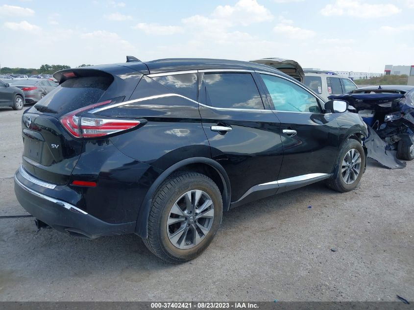 5N1AZ2MG6HN135734 2017 Nissan Murano Sv