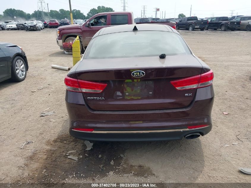 2018 Kia Optima Ex VIN: 5XXGU4L30JG215412 Lot: 37402705