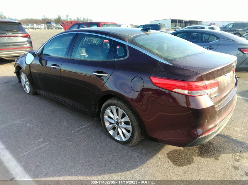 2018 Kia Optima Ex VIN: 5XXGU4L30JG215412 Lot: 37402705