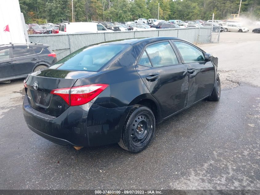 2014 Toyota Corolla Le VIN: 2T1BURHE4EC085388 Lot: 37403100