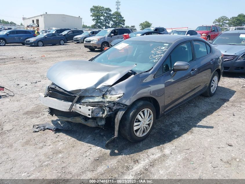 2015 Honda Civic Sedan Lx VIN: 19XFB2F52FE016963 Lot: 37403773