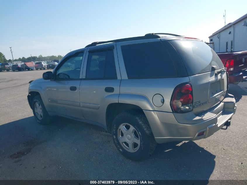 2002 Chevrolet Trailblazer Ls VIN: 1GNDT13S322293242 Lot: 37403979