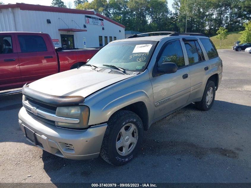 2002 Chevrolet Trailblazer Ls VIN: 1GNDT13S322293242 Lot: 37403979