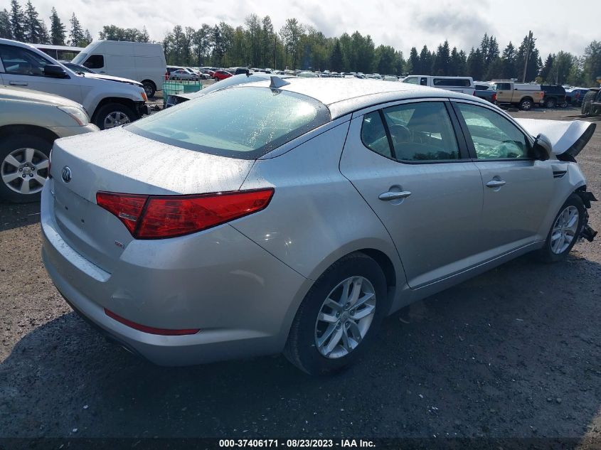 2013 Kia Optima Lx VIN: KNAGM4A72D5352332 Lot: 37406171