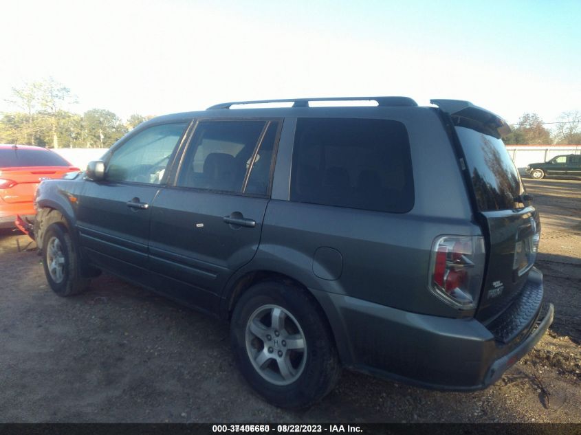 2007 Honda Pilot Ex-L VIN: 5FNYF28547B001578 Lot: 37406660