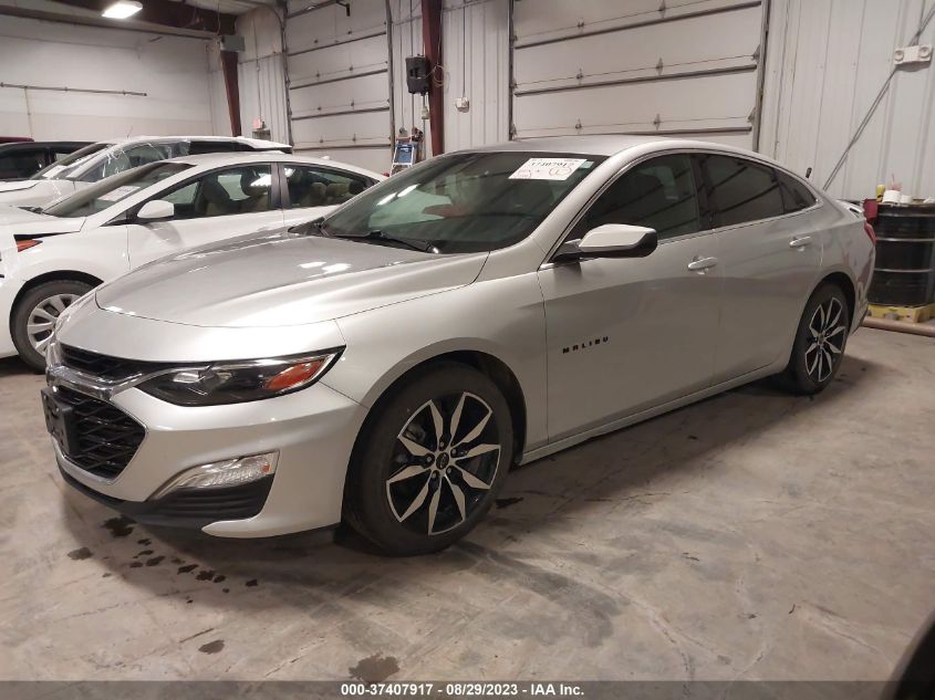 2021 Chevrolet Malibu Fwd Rs VIN: 1G1ZG5ST3MF020116 Lot: 37407917