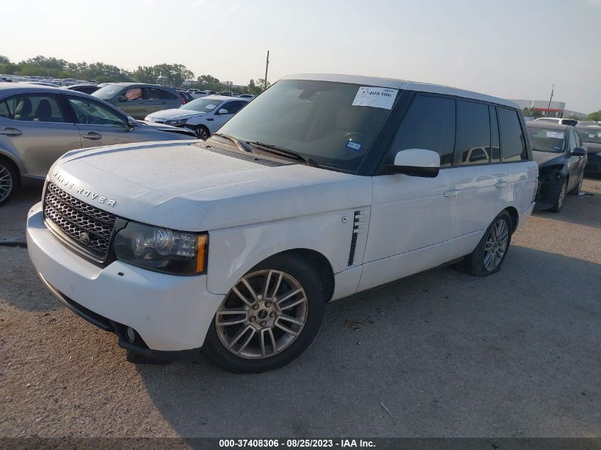 2012 Land Rover Range Rover Hse VIN: SALME1D44CA393546 Lot: 37408306