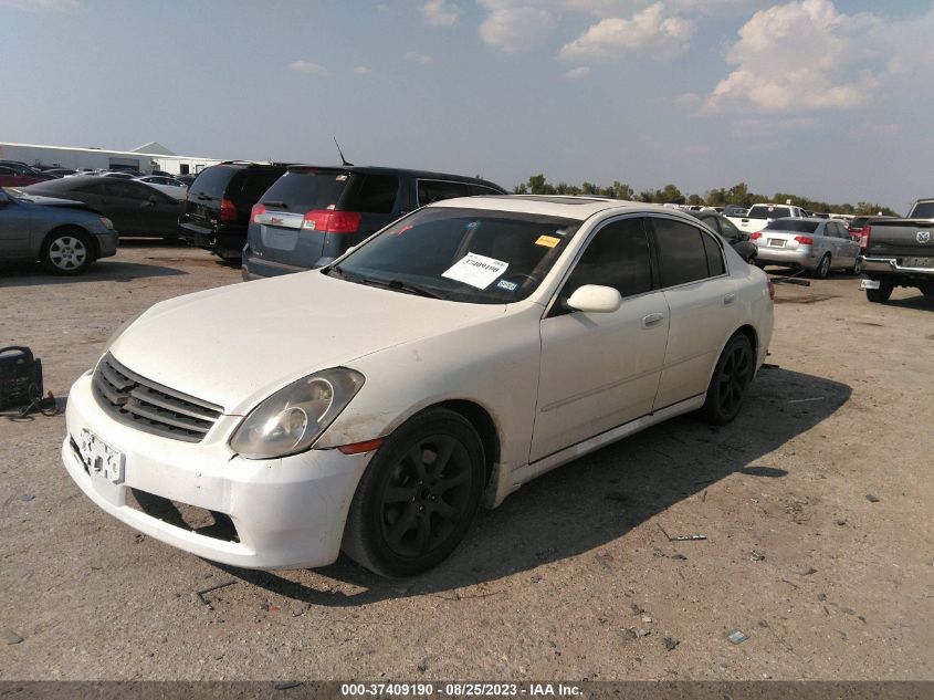 2005 Infiniti G35 VIN: JNKCV51E45M219564 Lot: 37409190