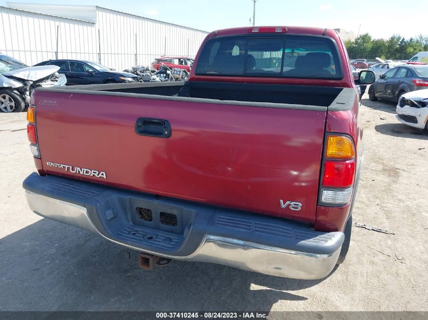 2000 Toyota Tundra Sr5 VIN: 5TBRT3418YS124828 Lot: 37410245