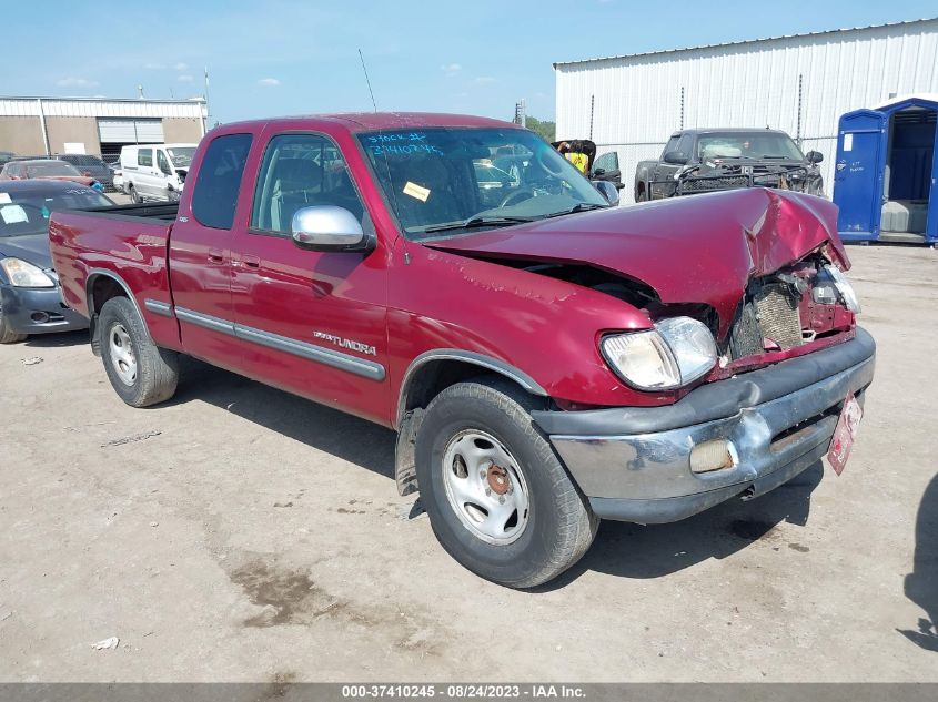 2000 Toyota Tundra Sr5 VIN: 5TBRT3418YS124828 Lot: 37410245