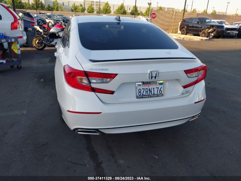 2022 Honda Accord Sedan Sport VIN: 1HGCV2F31NA001608 Lot: 37411329