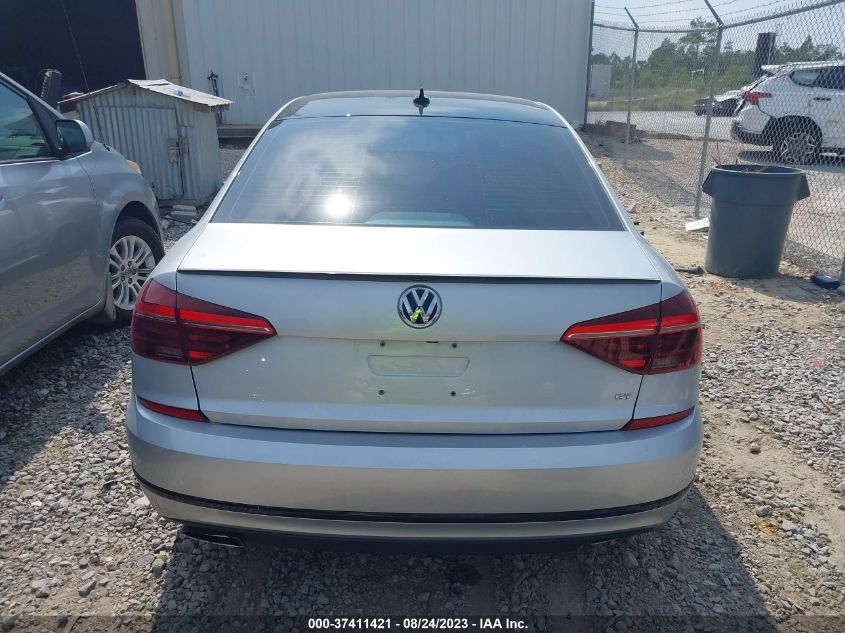 2018 Volkswagen Passat 3.6L V6 Gt VIN: 1VWJM7A3XJC039525 Lot: 37411421