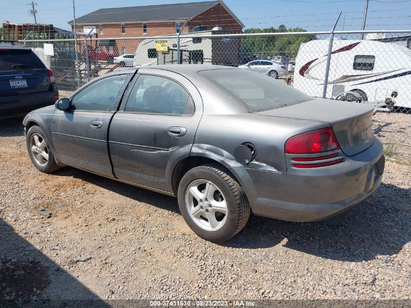 2005 Dodge Stratus Sdn Sxt VIN: 1B3EL46R75N702337 Lot: 37411530