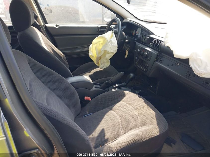 2005 Dodge Stratus Sdn Sxt VIN: 1B3EL46R75N702337 Lot: 37411530