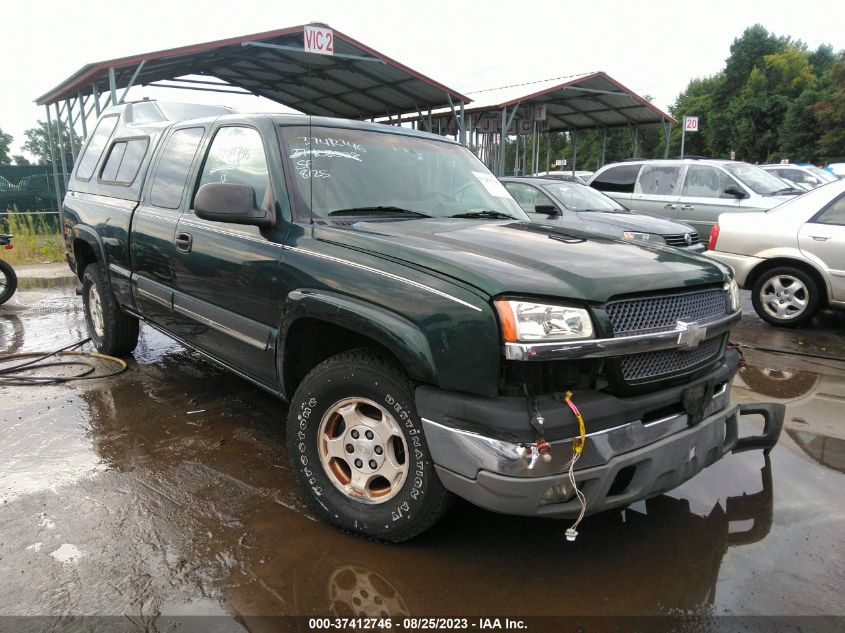 2003 Chevrolet Silverado 1500 Ls VIN: 2GCEK19T431174259 Lot: 37412746