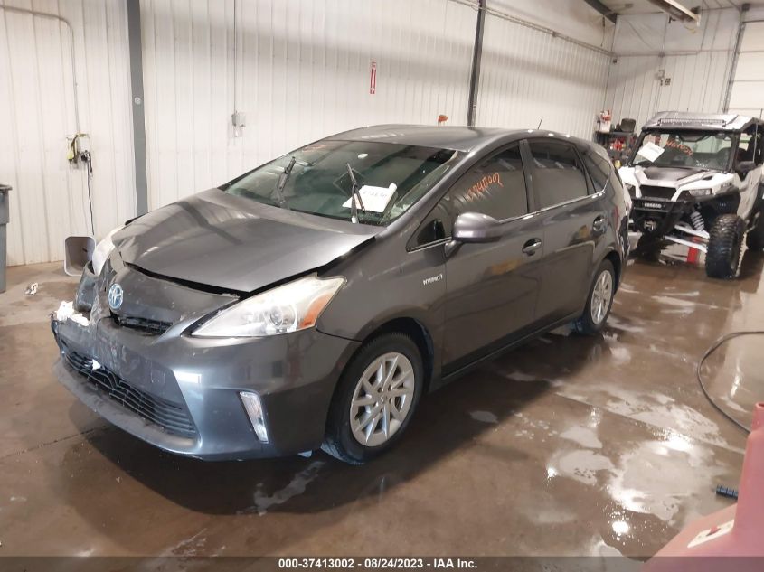 2014 Toyota Prius V Two/Three/Five VIN: JTDZN3EU7E3319682 Lot: 37413002