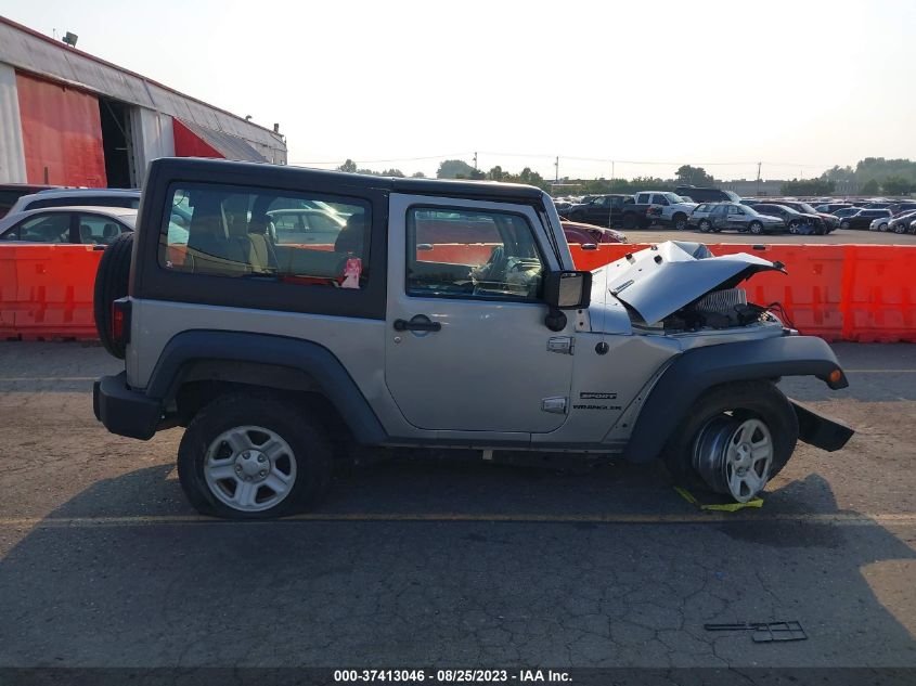 1C4AJWAGXDL706669 2013 Jeep Wrangler Sport