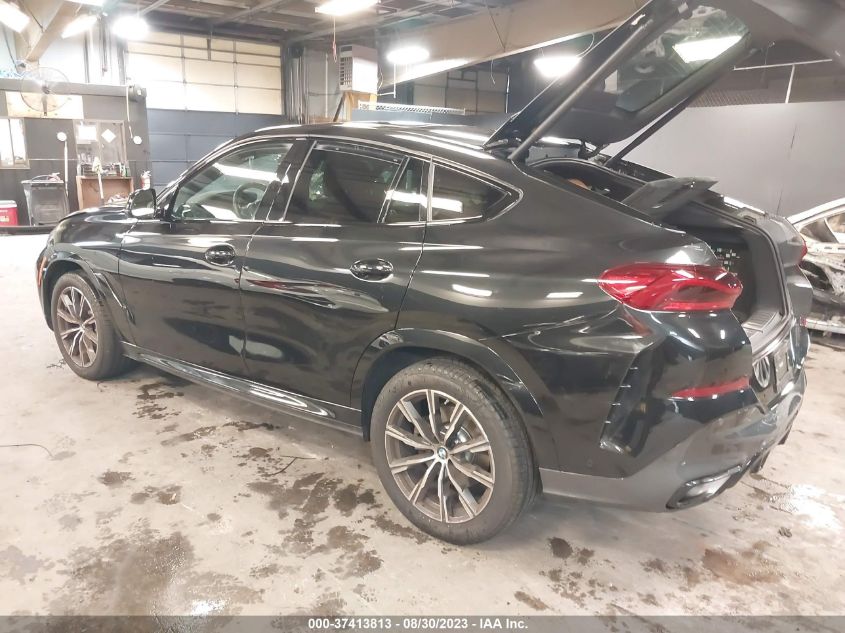 VIN 5UXCY6C05P9P41284 2023 BMW X6, Xdrive40I no.3