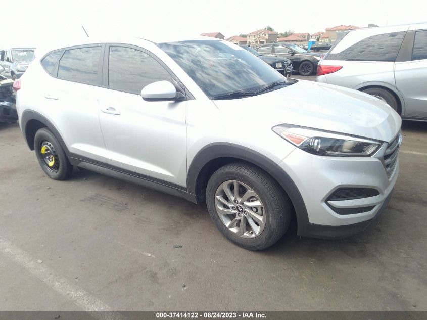 2017 Hyundai Tucson Se VIN: KM8J23A49HU570015 Lot: 37414122