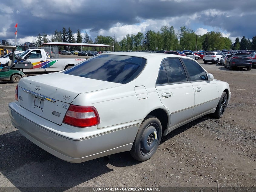 2001 Infiniti Q45 VIN: JNKBY31A21M100426 Lot: 37414214