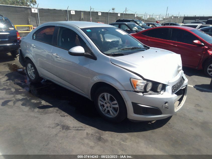 2012 Chevrolet Sonic Cv1 VIN: KL1JJ5AE7CB032162 Lot: 37414243