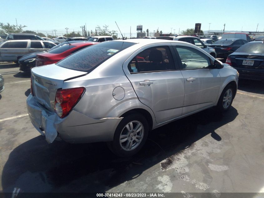 2012 Chevrolet Sonic Cv1 VIN: KL1JJ5AE7CB032162 Lot: 37414243