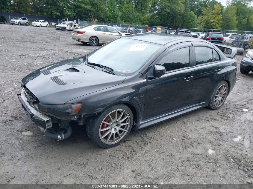 2015 Mitsubishi Lancer Evolution Gsr VIN: JA32W8FV1FU022307 Lot: 38190564