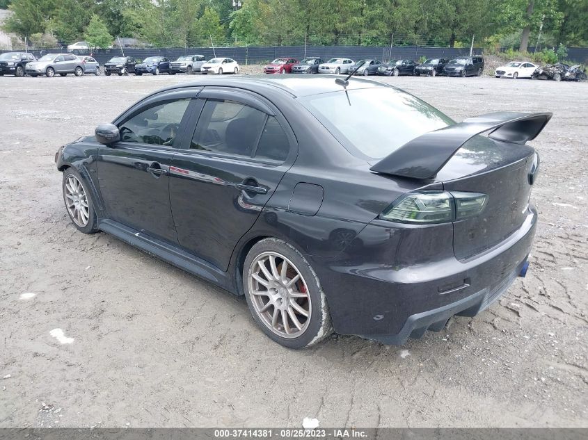 2015 Mitsubishi Lancer Evolution Gsr VIN: JA32W8FV1FU022307 Lot: 38190564