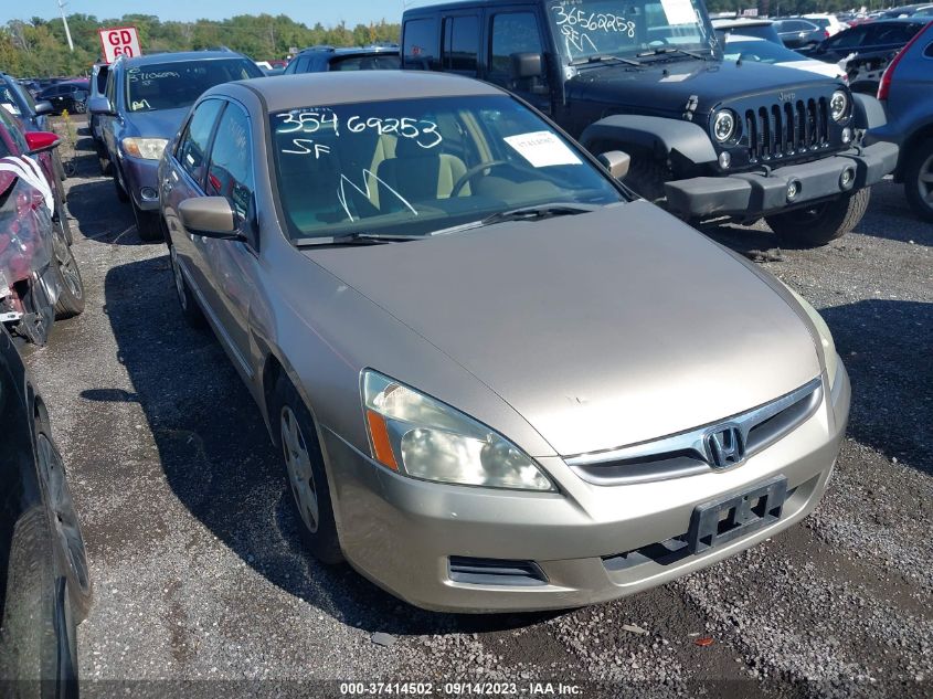 2007 Honda Accord 2.4 Lx VIN: 1HGCM56417A179924 Lot: 37414502