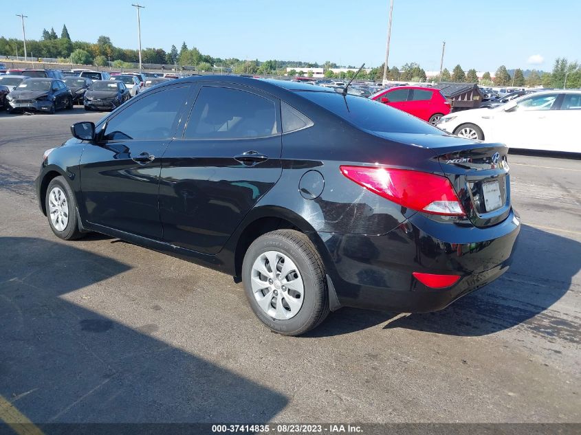 2016 Hyundai Accent Se VIN: KMHCT4AE8GU110332 Lot: 37414835