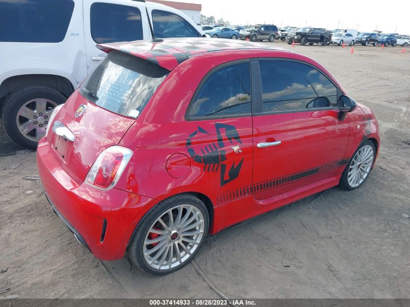 2013 Fiat 500 Abarth VIN: 3C3CFFFH5DT554191 Lot: 37414933