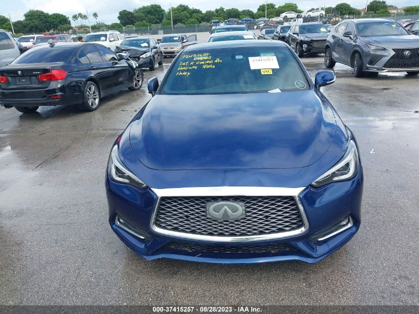 2018 Infiniti Q60 3.0T Luxe VIN: JN1EV7EK6JM341961 Lot: 37415257