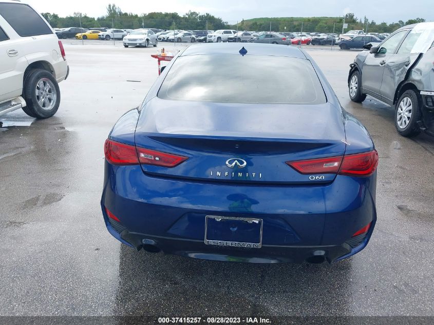 2018 Infiniti Q60 3.0T Luxe VIN: JN1EV7EK6JM341961 Lot: 37415257