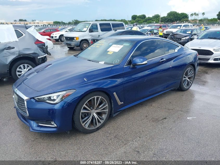 2018 Infiniti Q60 3.0T Luxe VIN: JN1EV7EK6JM341961 Lot: 37415257