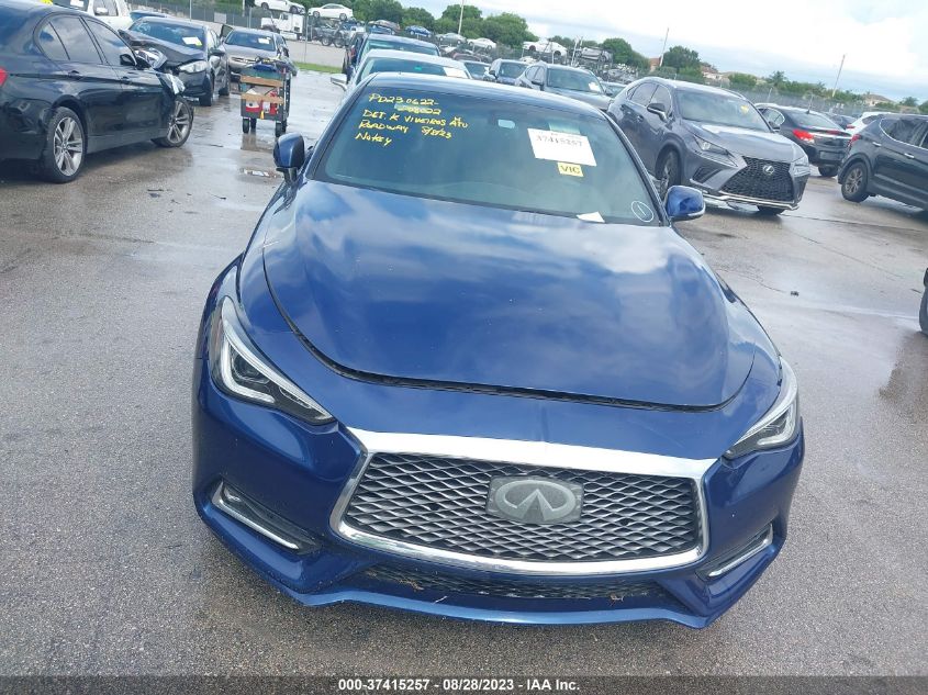 2018 Infiniti Q60 3.0T Luxe VIN: JN1EV7EK6JM341961 Lot: 37415257