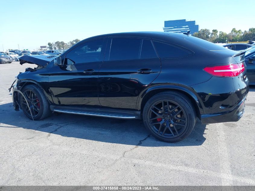 2016 Mercedes-Benz Amg Gle 63 Coupe S VIN: 4JGED7FB6GA033452 Lot: 37415858