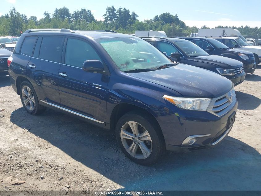 5TDYK3EH0DS090721 2013 Toyota Highlander Limited V6