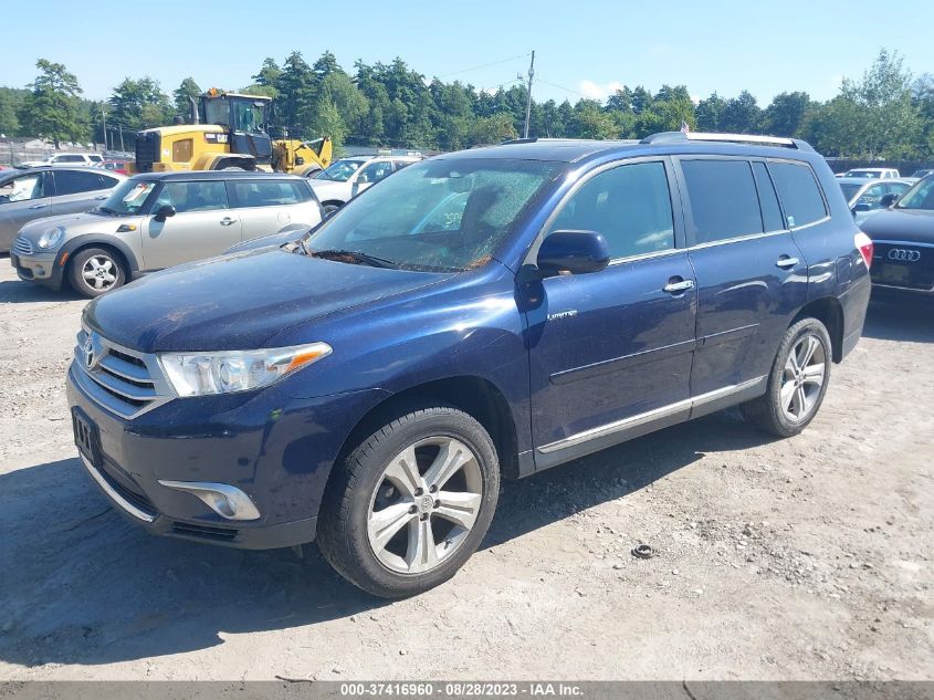 2013 Toyota Highlander Limited V6 VIN: 5TDYK3EH0DS090721 Lot: 37416960