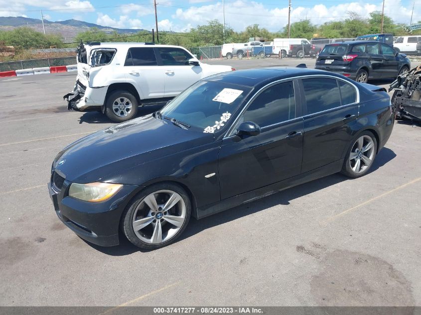 2008 BMW 335I VIN: WBAVB775X8NH80033 Lot: 37417277