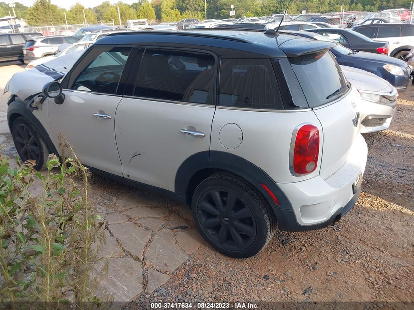 2012 Mini Cooper S Countryman VIN: WMWZC5C58CWL57430 Lot: 37417634