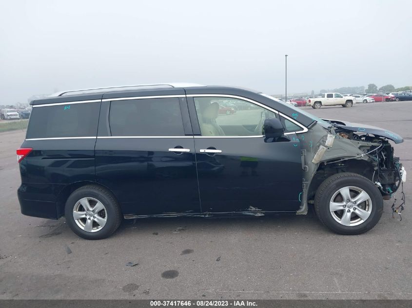 2017 Nissan Quest Sv VIN: JN8AE2KP7H9169052 Lot: 37417646