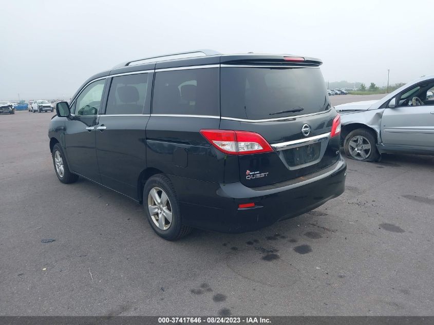 2017 Nissan Quest Sv VIN: JN8AE2KP7H9169052 Lot: 37417646