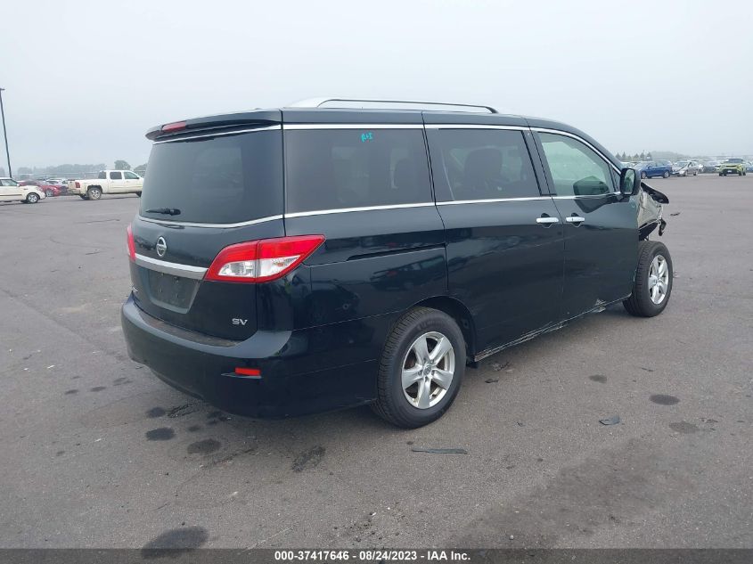 2017 Nissan Quest Sv VIN: JN8AE2KP7H9169052 Lot: 37417646