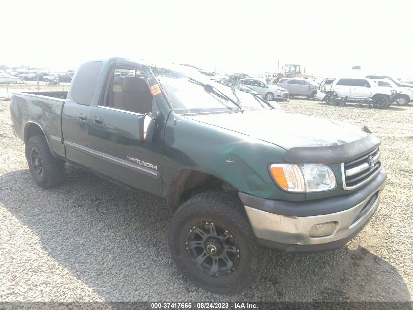 2002 Toyota Tundra Sr5 VIN: 5TBBT44182S273657 Lot: 37417665