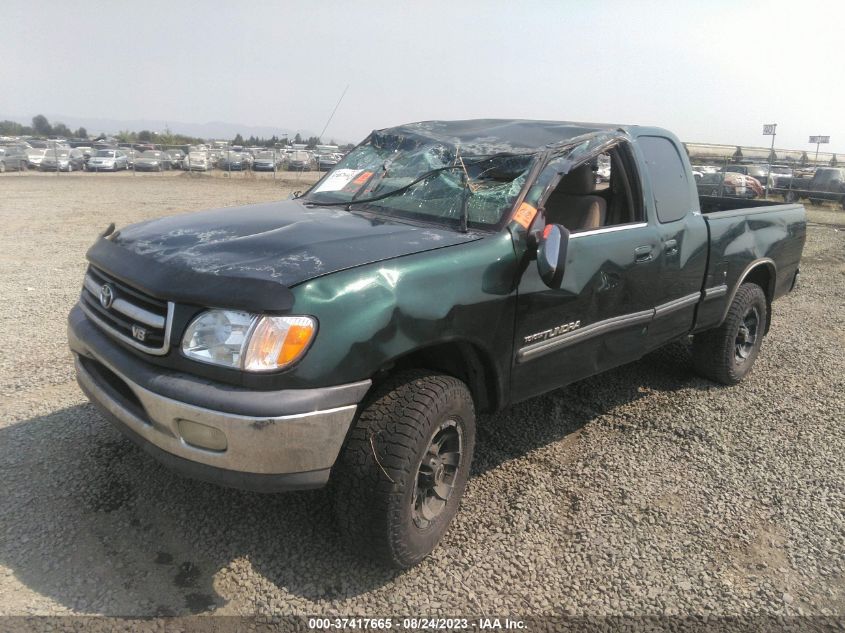 2002 Toyota Tundra Sr5 VIN: 5TBBT44182S273657 Lot: 37417665