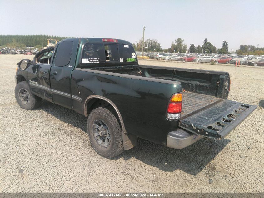 2002 Toyota Tundra Sr5 VIN: 5TBBT44182S273657 Lot: 37417665