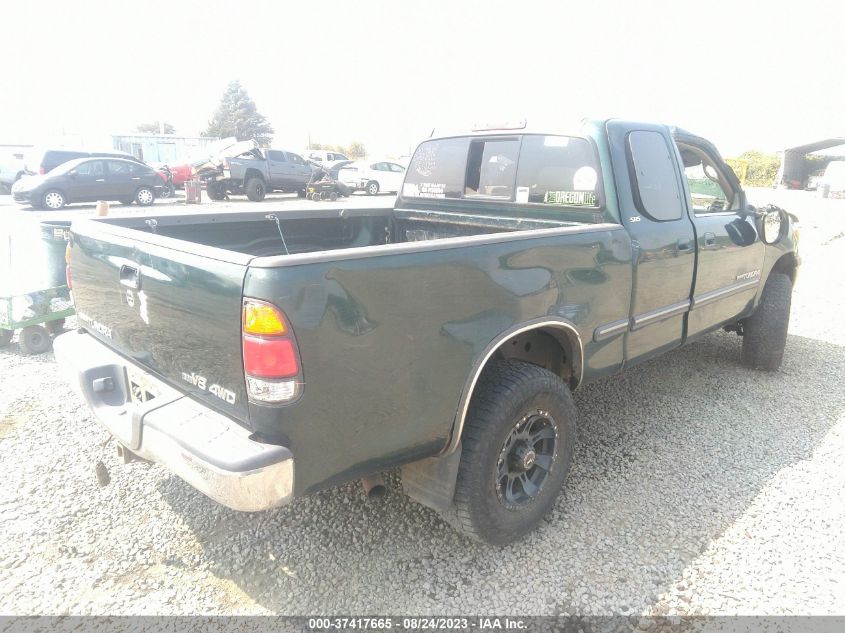 2002 Toyota Tundra Sr5 VIN: 5TBBT44182S273657 Lot: 37417665